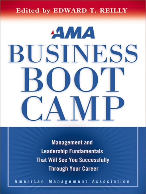 Title details for AMA Business Boot Camp by Edward Reilly - Wait list